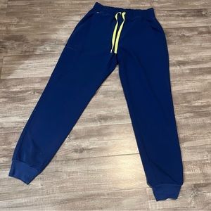 FIGS Electric blue scrub pants